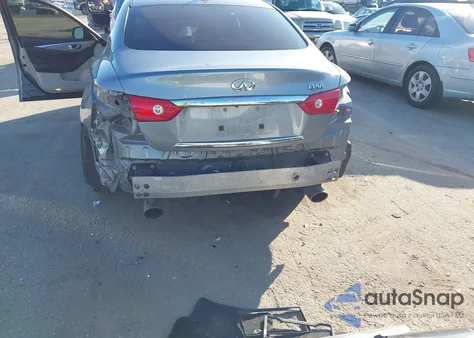 2014 Infiniti Q50 Premium из США, поврежденный, VIN JN1BV7AP1EM673767